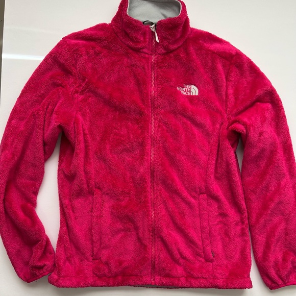 The North Face Jackets & Blazers - The North Face Fuschia/Pink Fleece Zip Up Jacket size Medium